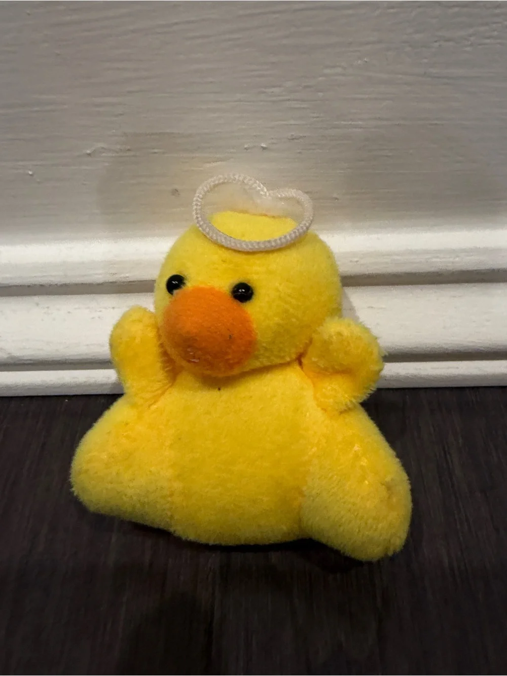 NWOT 2” in Yellow Plush Duck with Orange Beak Stuffed Animal